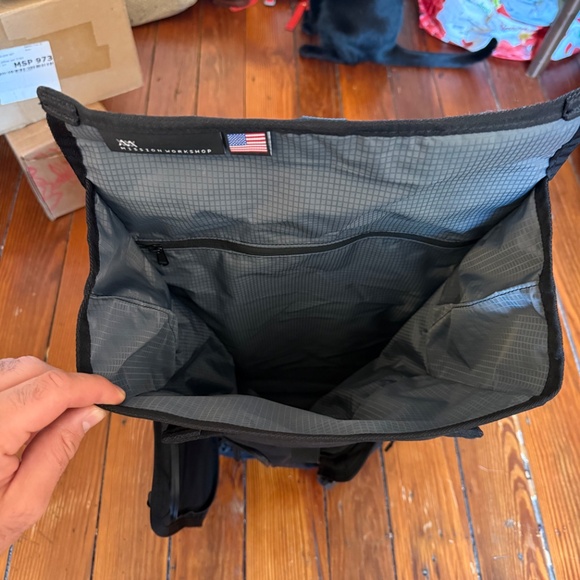 Mission Workshop Rhake Laptop Backpack in Black - Picture 7 of 9